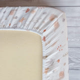 Woodland cot bed fitted sheet 140cm x 70cm