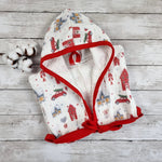 Christmas kids hooded towel