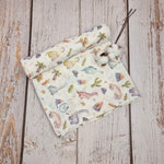 Muslin swaddle for baby boy, Dinosaur baby shower gift, Dino swaddle blanket for new born, New baby gift