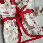 Christmas kids hooded towel